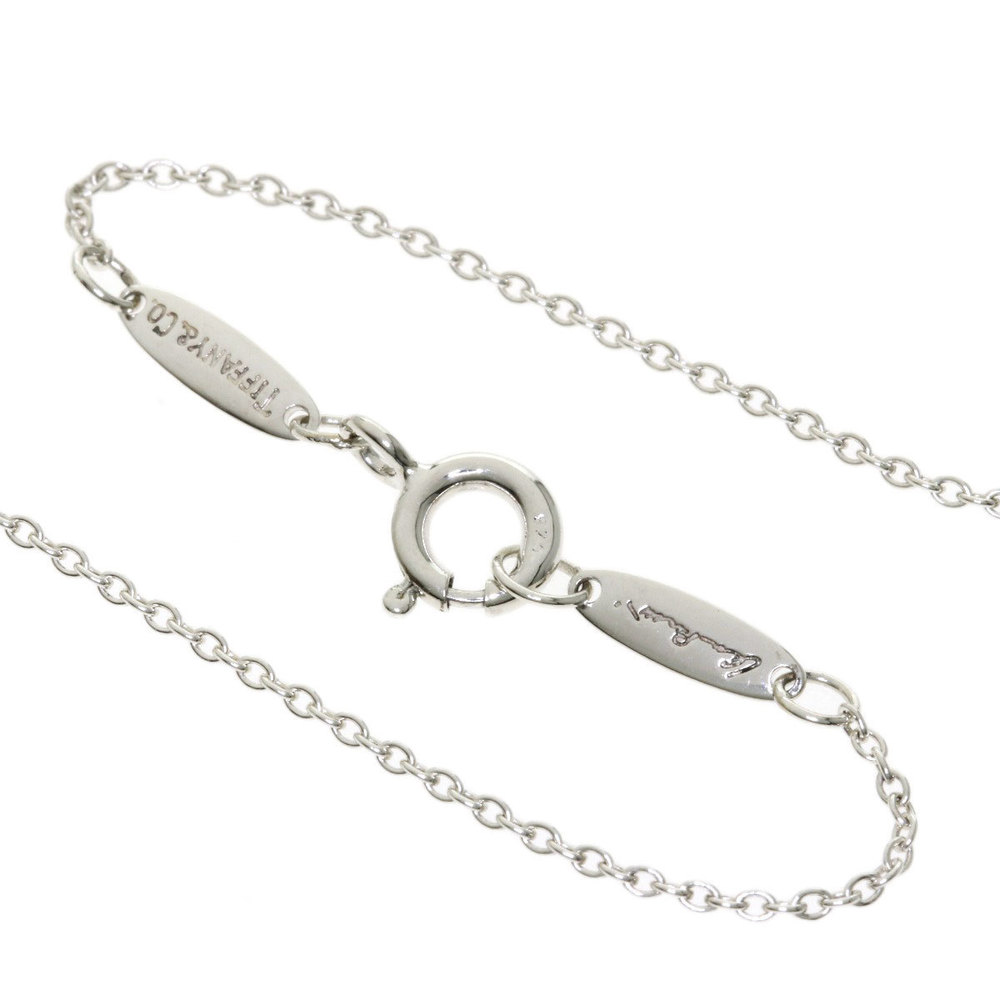 Tiffany Cross Diamond Necklace Silver - Picture 3 of 5